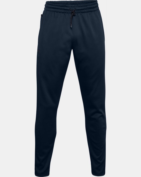 Men's Armour Fleece® Pants, Navy, pdpMainDesktop image number 4